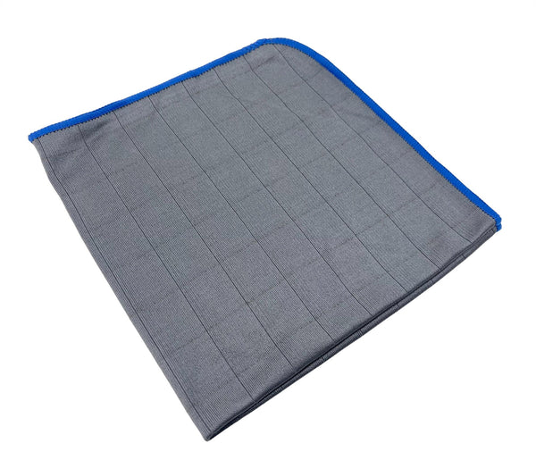 Fibre King Grey/Blue Carbon Glass Cloths - 3 Pack