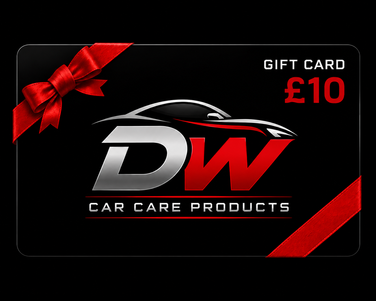 DW Car Care Products Gift Card Various Values