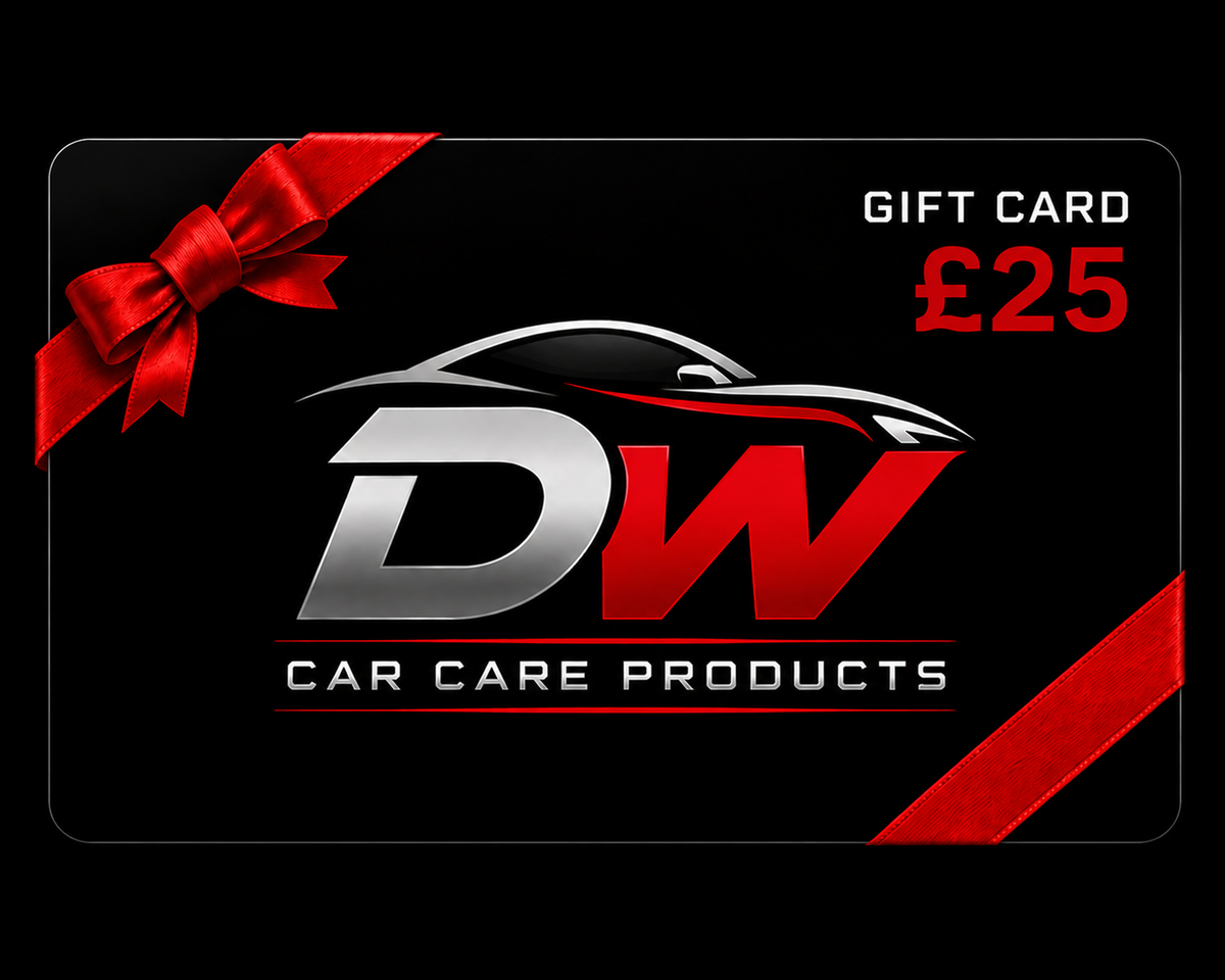 DW Car Care Products Gift Card Various Values