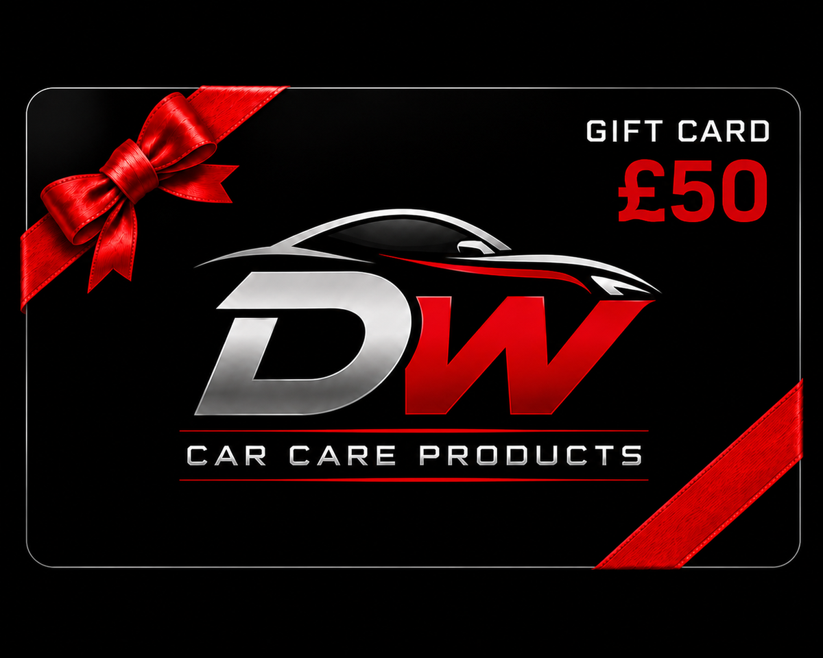 DW Car Care Products Gift Card Various Values