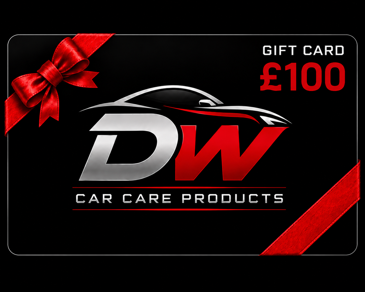 DW Car Care Products Gift Card Various Values