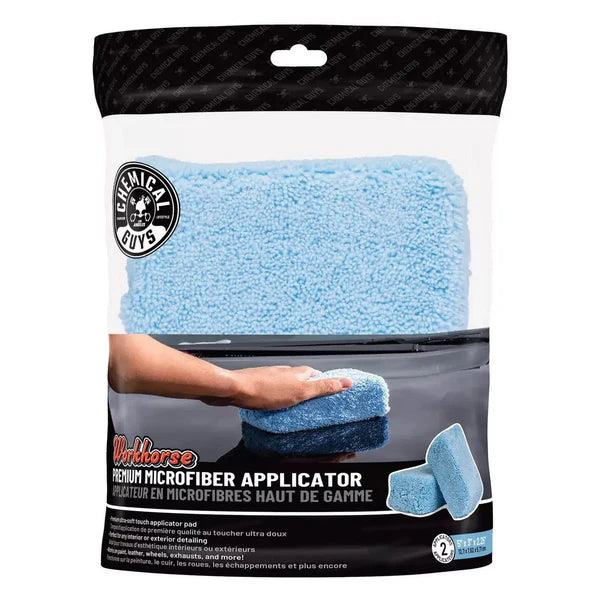Premium Grade Microfiber Applicators 2 Pk