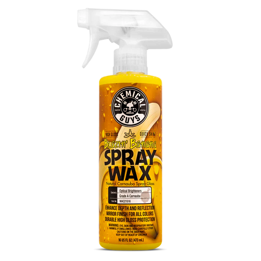Chemical Guys Blazin Banana Carnauba Spray Wax (16oz)