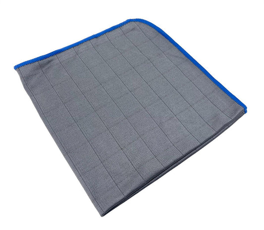 Fibre King Grey/Blue Carbon Glass Cloths - 3 Pack