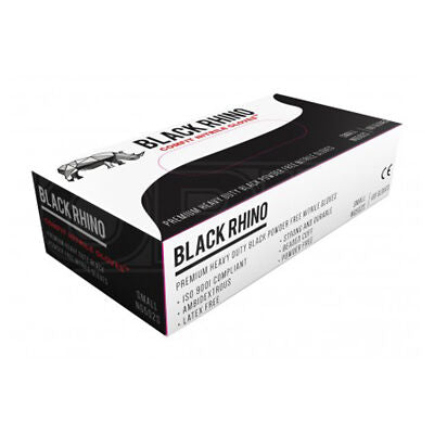 Black Rhino HD Nitrile Gloves